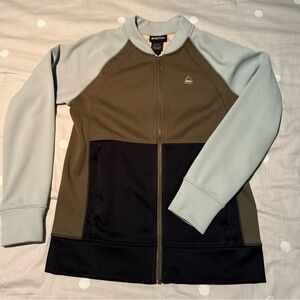 Burton Women's Olive, Mint, and Black Jacket